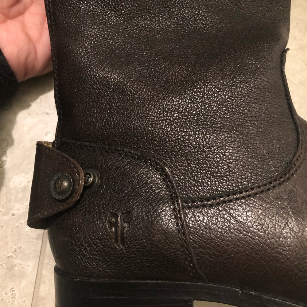 Frye Melissa Button Back Boots - image 1